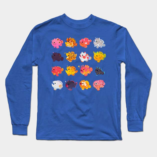 Frogfish Long Sleeve T-Shirt by pikaole